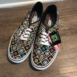 Vans Dia de Los Muertos Glow in The Dark Sneakers